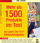 ÖKO-TEST Jahrbuch für 2009 - Mehr als 1.500 Produkte im Test