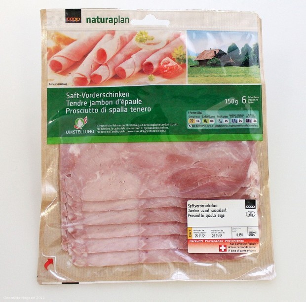 Coop ruft Naturaplan Saft-Vorderschinken zurück