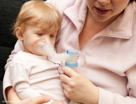 inhallieren bei Bronchitis/Asthma