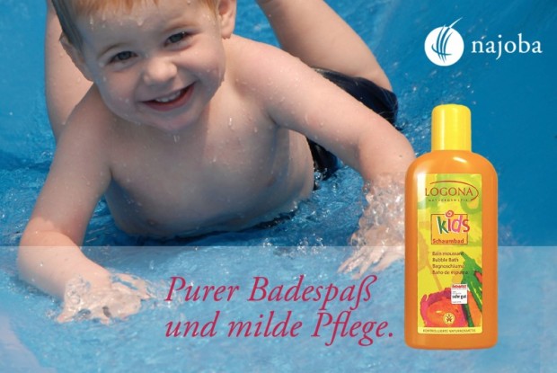 Logona Schaumbad - Purer Badespaß und milde Pflege