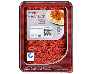 Rückruf: Plastikfremdkörper in Rinderhackfleisch bei Aldi-Süd