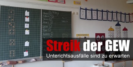 Streik der GEW 