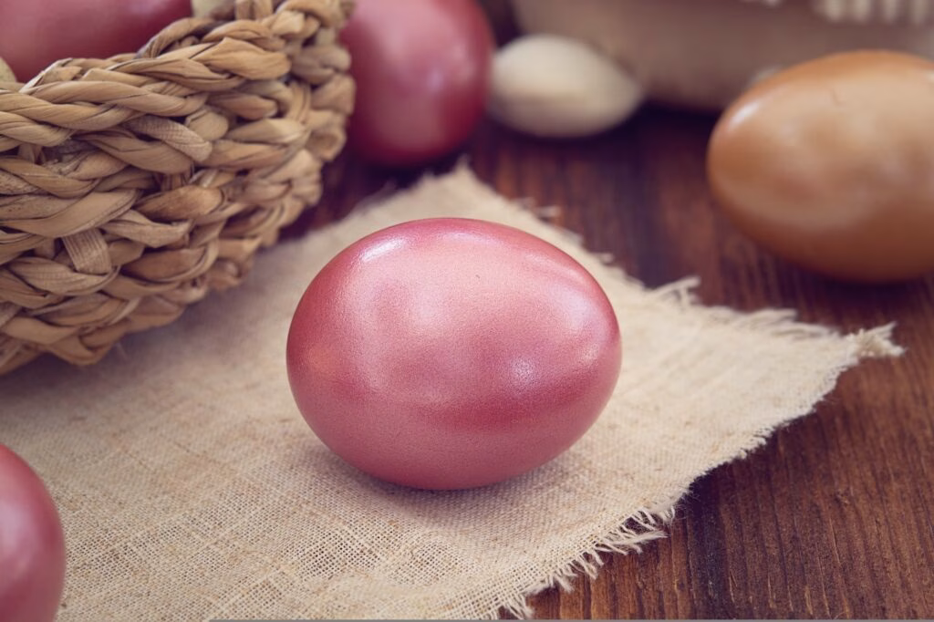 Beim Auspusten von Eiern besteht die Gefahr, dass Salmonellen aufgenommen werden