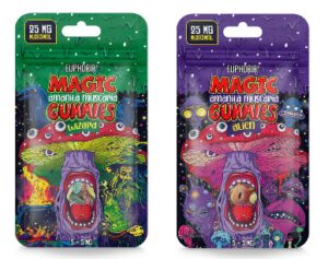 Euphoria Magic Muscimol Gummies wurden im Oktober 2024 zurückgerufen