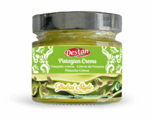 Demka ruft Pistazien Creme Dubai Style der Marke Destan zurück