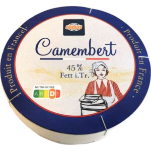 Rückruf eines Camembert-Käse. Rückruf eines Camembert-Käse