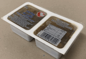 Rückruf: Fekoma Bratheringsfilets in Gelee in der Schale - Fekoma Hering in Gelee steht drauf.