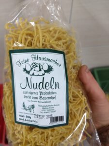 Rückruf von Feinen Hausmachernudeln