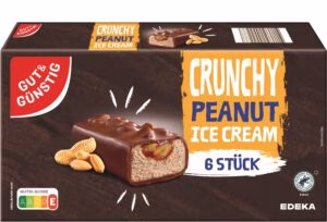 Rückruf des Artikels GUT&GÜNSTIG Crunchy Peanut Ice Cream