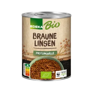Rückruf - EDEKA Bio Braune Linsen 