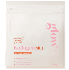 Rückruf etlicher Chargen des Artikels Glow25 Kollagen plus