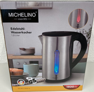 Schadstoffe in MICHELINO Wasserkocher