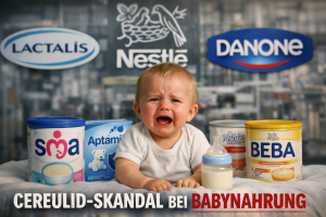 Cereulid-Skandal bei Babynahrung - Bild: KI generiert