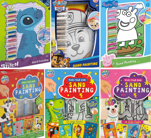 Rückruf von Moxy Sand Painting Artikeln wegen Asbest Rückruf von Moxy Sand Painting Artikeln wegen Asbest