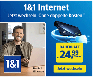 Anzeige: 1&1 Internet