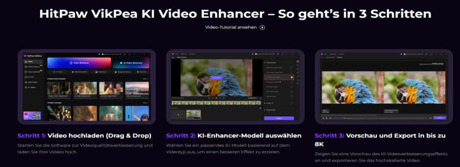 HitPaw VikPea im Test: Alte Kinder-Videos einfach verbessern HitPaw VikPea im Test: Alte Kinder-Videos einfach verbessern