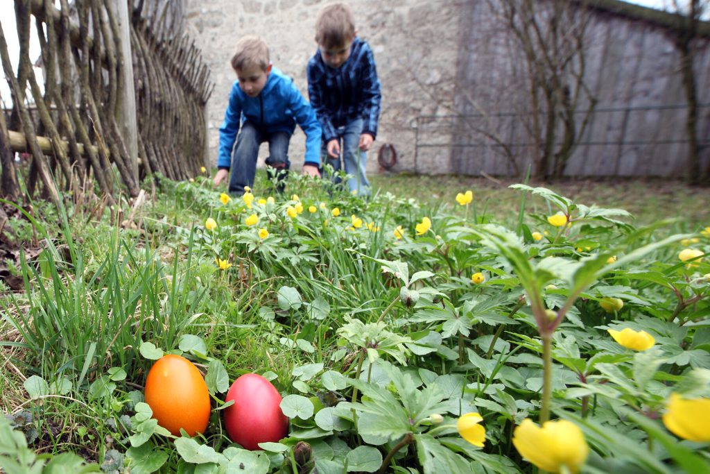 Ostereiersuche im Bauernhausmuseum Amerang