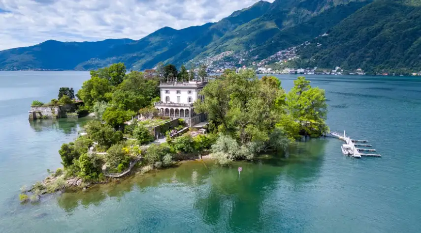Brissago-Inseln im Lago Maggiore Brissago-Inseln im Lago Maggiore