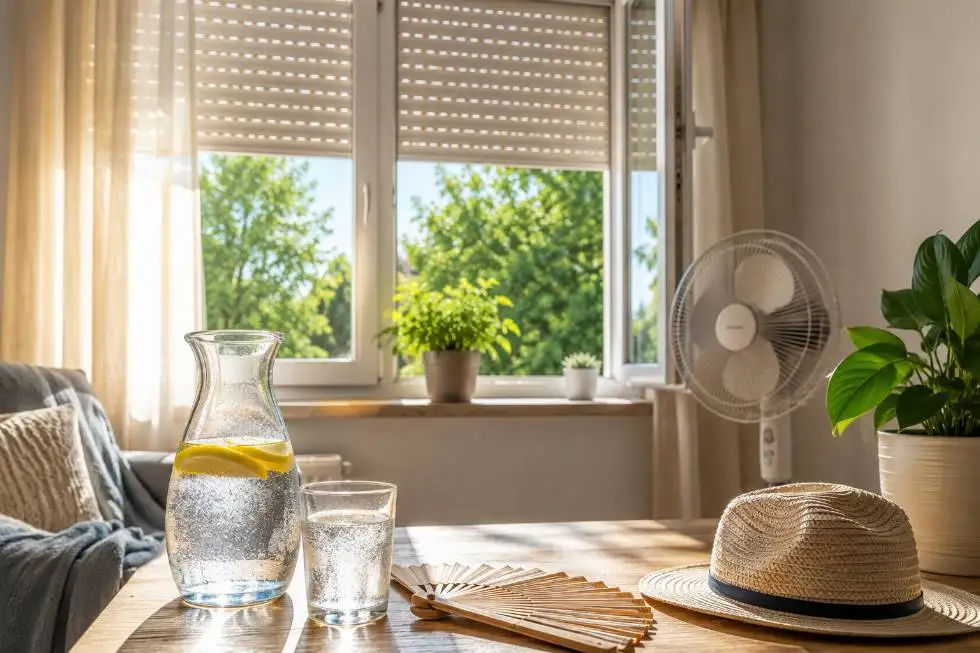 Hitzewelle - Tagsüber sollten Fenster und Türen möglichst geschlossen bleiben Hitzewelle - Tagsüber sollten Fenster und Türen möglichst geschlossen bleiben