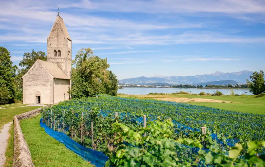 Insel Ufenau im Zürichsee Insel Ufenau im Zürichsee
