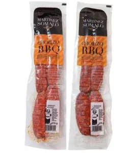 Rückruf bestimmter Chargen spanischer Chorizo-Spezialitäten der Marke „Martínez Somalo“