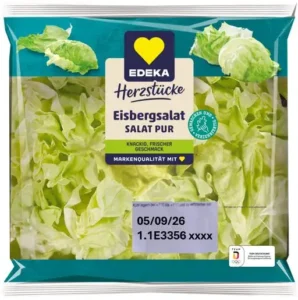 EDEKA Rückruf: Eisbergsalat kann Salmonellen enthalten EDEKA Rückruf: Eisbergsalat kann Salmonellen enthalten