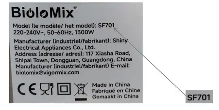 Rückruf des BioloMix Smoothie-Mixer mit 1,5-Liter-Glasbehälter via Temu. Rückruf des BioloMix Smoothie-Mixer mit 1,5-Liter-Glasbehälter via Temu.