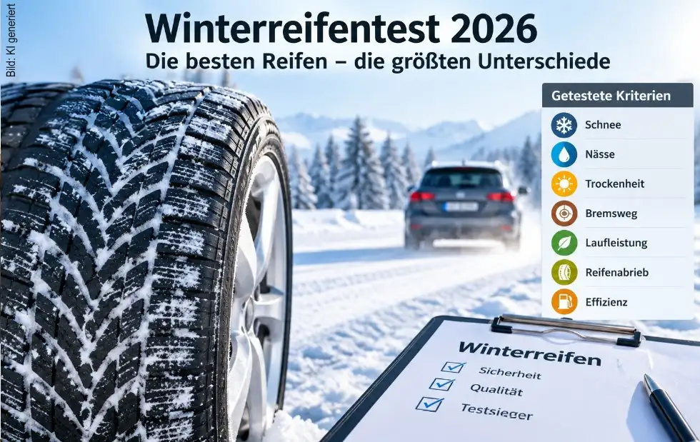 ADAC Winterreifentest 2026: Die besten Winterreifen ADAC Winterreifentest 2026: Die besten Winterreifen