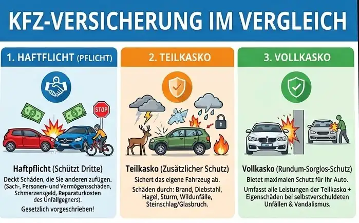 KFZ-Versicherung sparen: Tipps für Haftpflicht & Kasko KFZ-Versicherung sparen: Tipps für Haftpflicht & Kasko